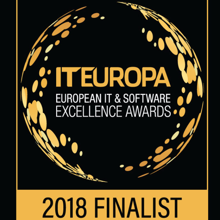 We are 2018 IT Europa European IT & Software Excellence Awards Finalist